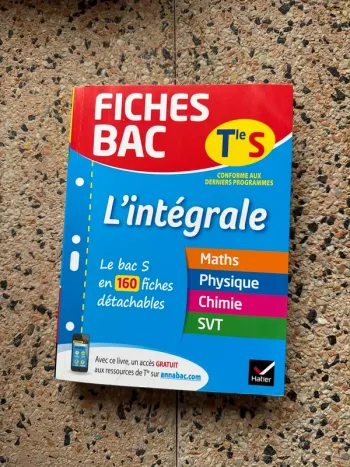 Livre Fishback, terminale, S. L’intégrale.