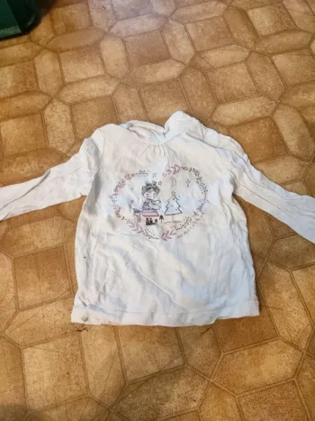 T-shirt manches longues in extenso 18 mois