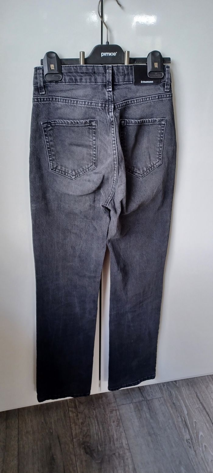 Pantalon jeans femme taille xs stradivarius - photo numéro 3