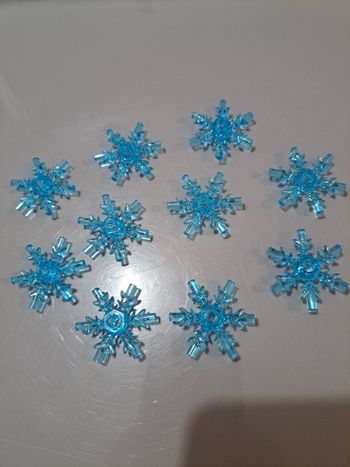 Lego lot de 10 flocons de neige