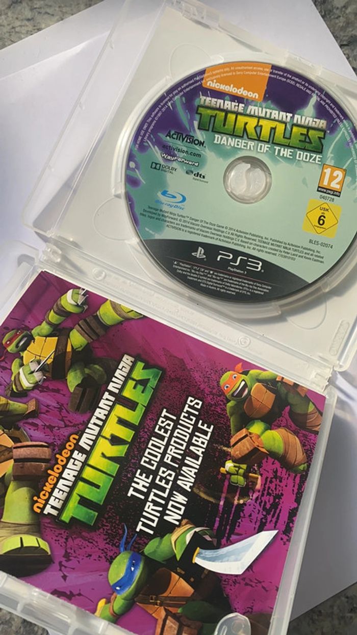 turtles danger of the ooze ps3 - photo numéro 2