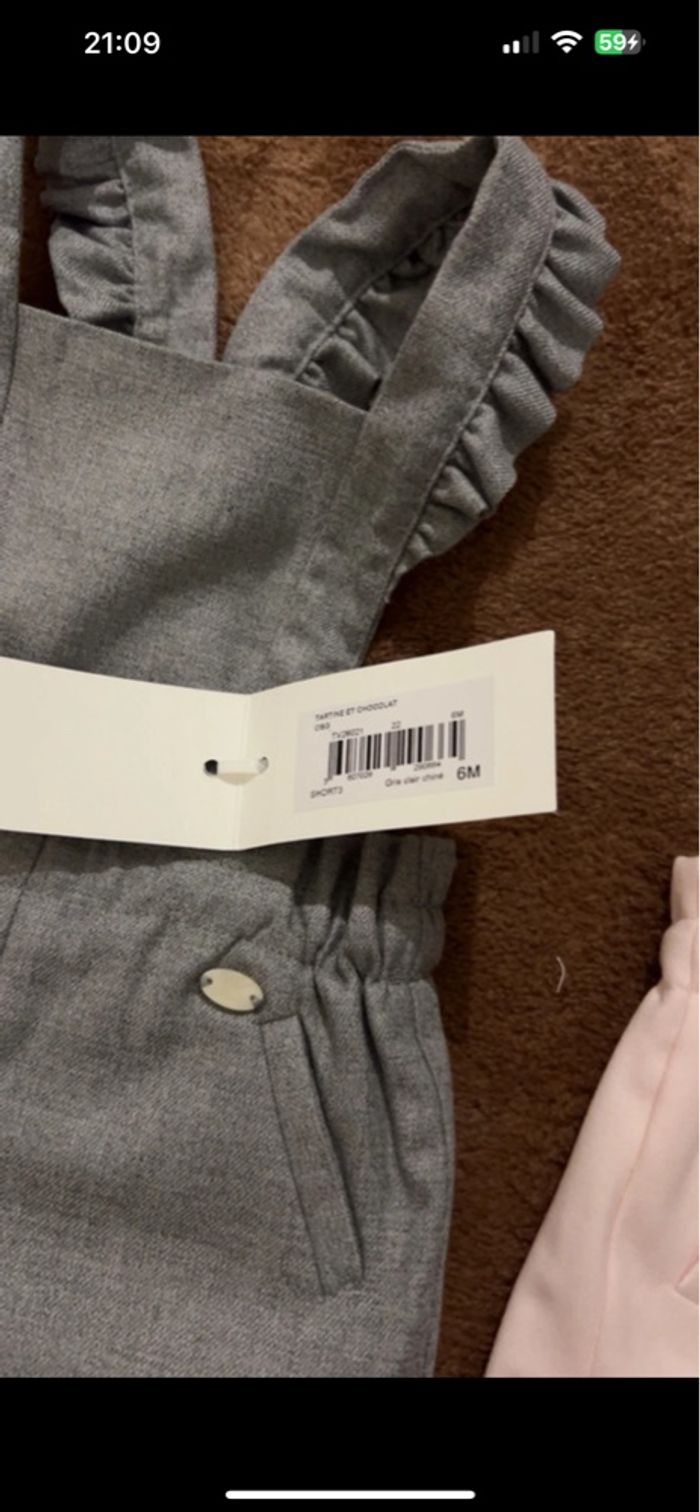 Salopettes tartine et chicolat - photo numéro 6