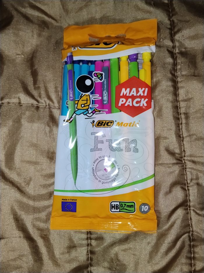 Lot 10 critérium porte mines bic