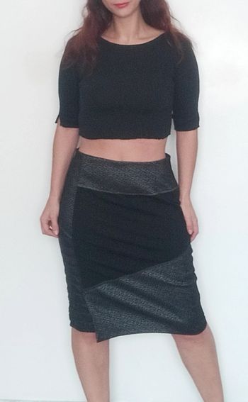 Jupe mi longue soirée chic Christine Laure taille 42