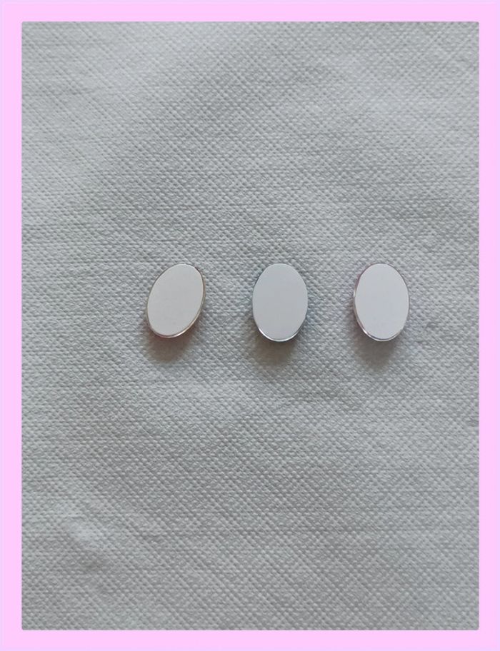 Lot de 3 cabochons en verre - photo numéro 2