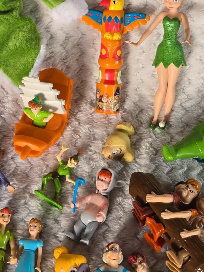 Lot collection de jouets Disney Peter Pan et Clochette - photo numéro 5