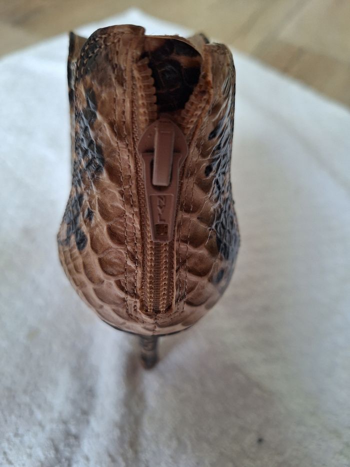 Chaussures été à talons  cuir - photo numéro 5