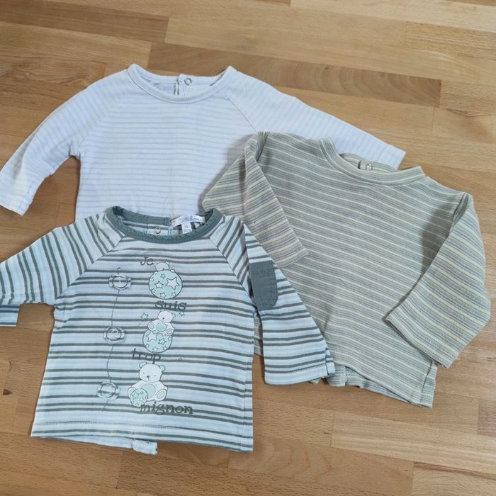 Lot t-shirt manches longues