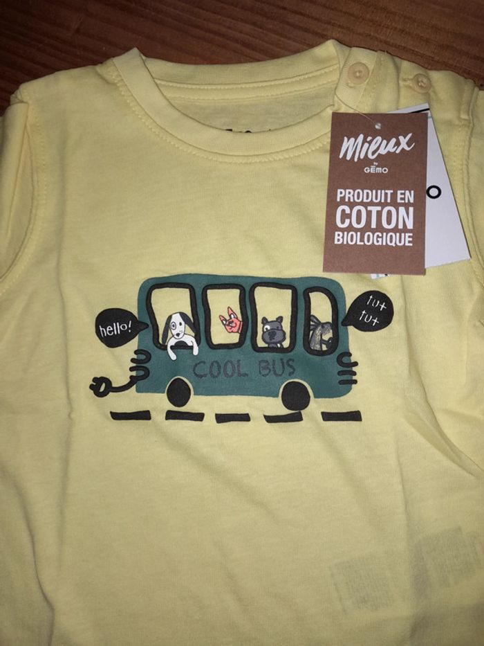 Tee shirt Neuf avec étiquette 12 mois Gémo - photo numéro 3