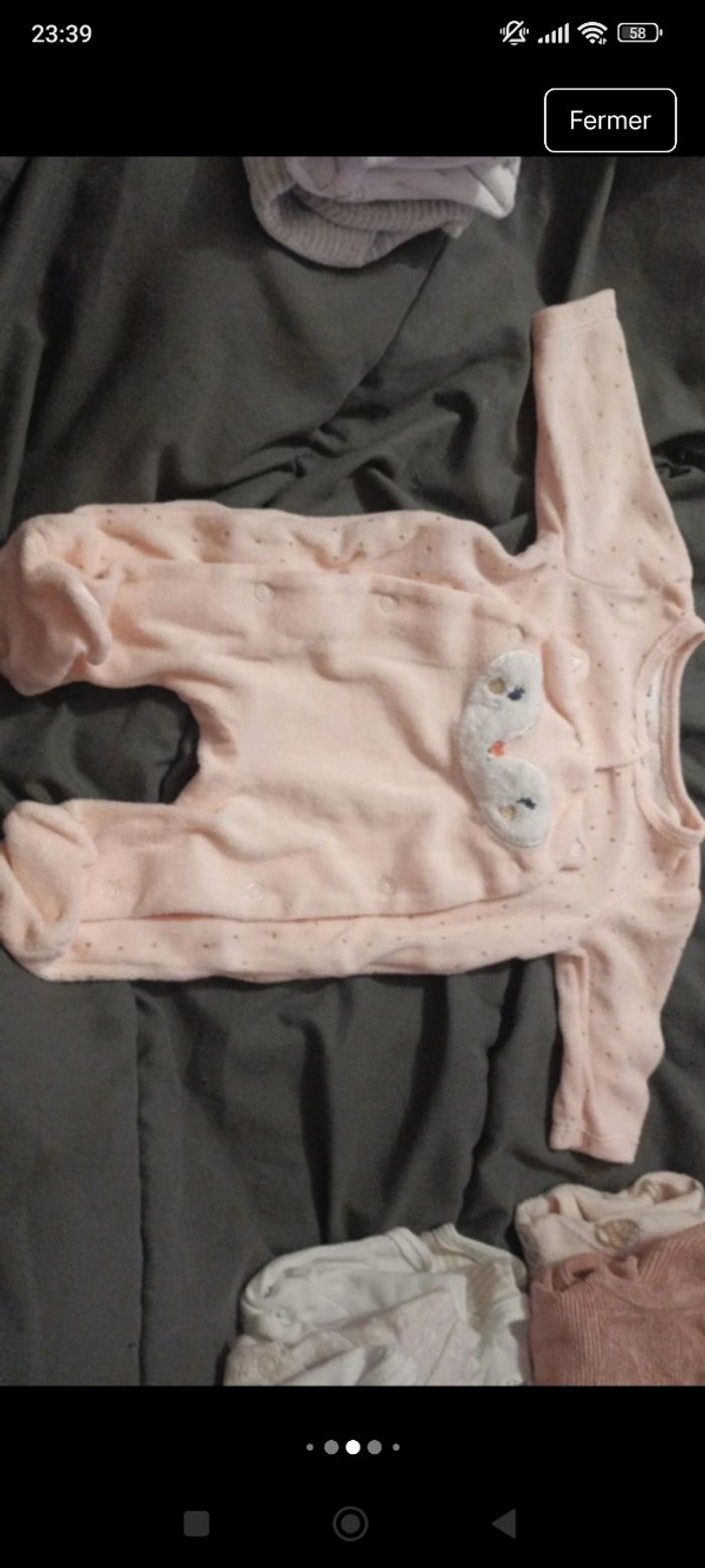 Lot de pyjama bébé fille - photo numéro 9