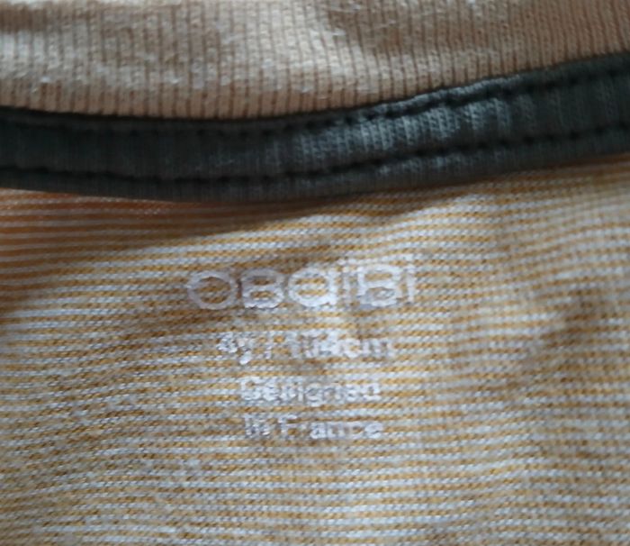 Tee-shirt jaune panthère obaibi 4 ans - photo numéro 5