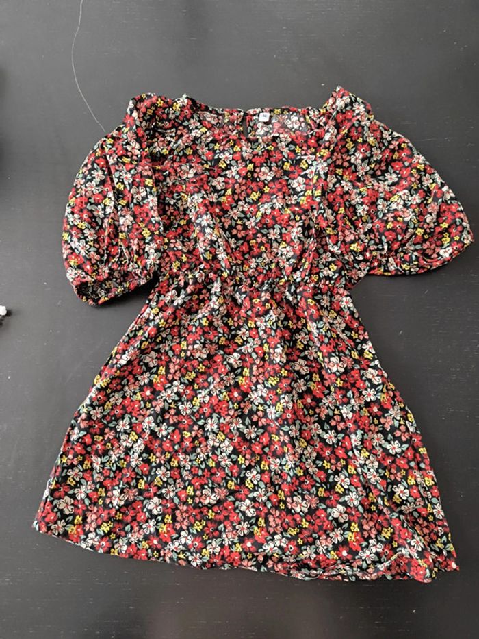 Robe manches 3/4 5 ans