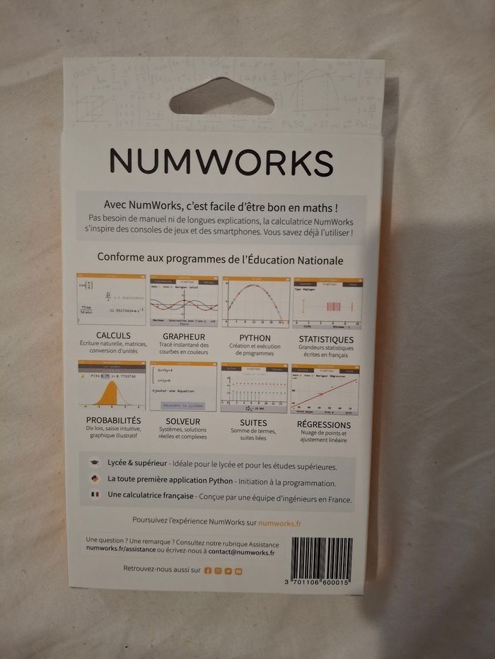 Calculatrice Numworks graphique - photo numéro 2