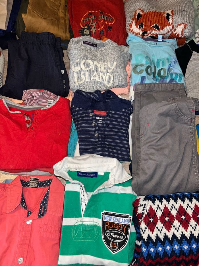 Gros lot de 60 vêtements garçon 👦 - photo numéro 4