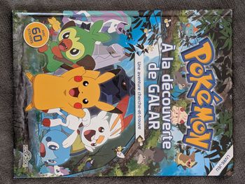 Livre Pokémon à la découverte de galar