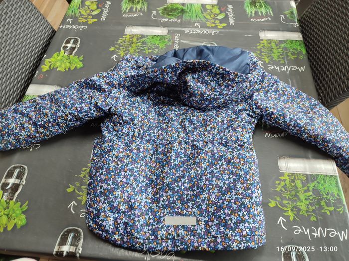 Veste hiver fille imperméable avec capuche - photo numéro 3