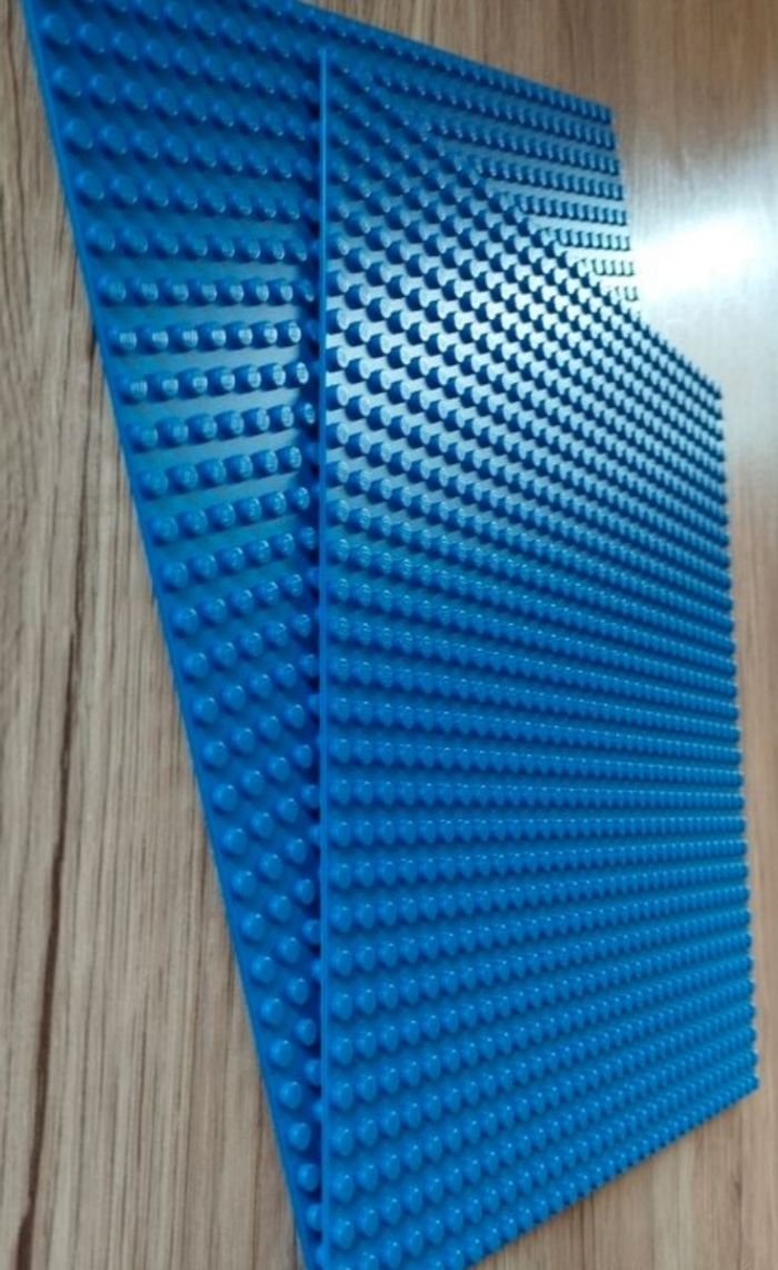 LEGO 2 plaques bleues 25 x 25 cm - photo numéro 7