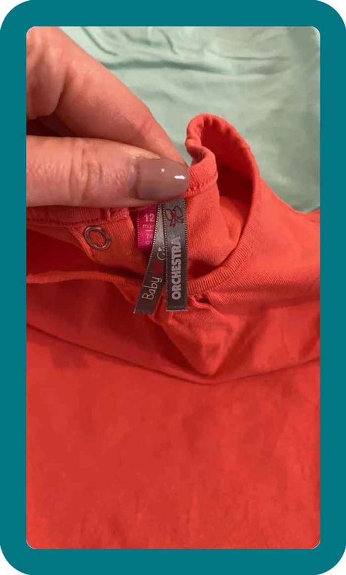 Lot de 2 tshirts manches courtes orchestra - photo numéro 4