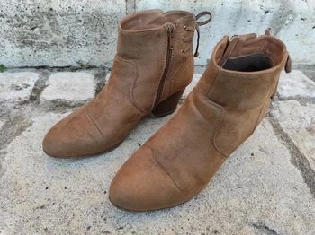 Bottines marron clair