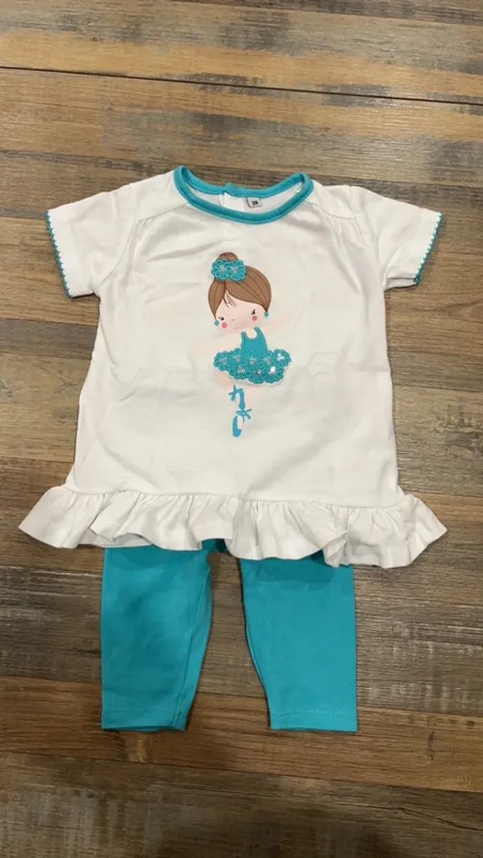 T-shirt manches courtes legging