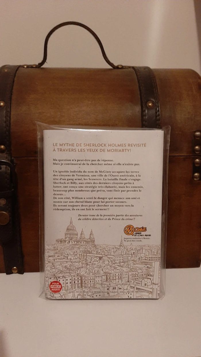 Manga Moriarty tome 19 jaquette exclusive Momie - photo numéro 2