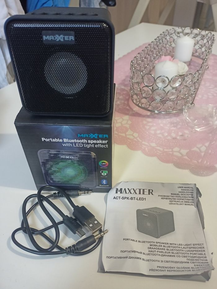 Mini enceinte bluetooth maxxter