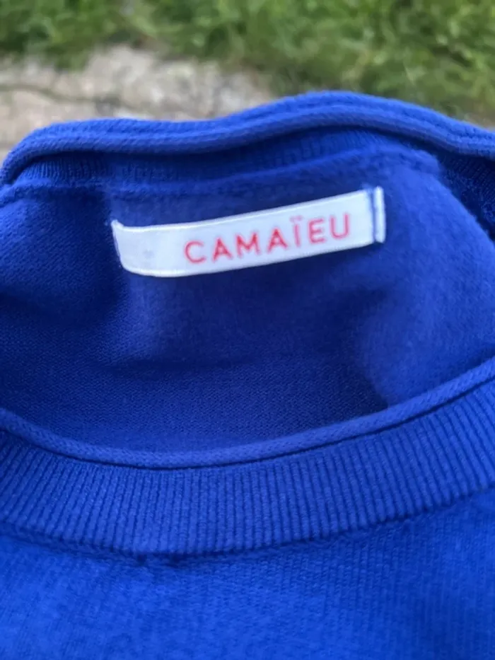 Pull bleu - photo numéro 4