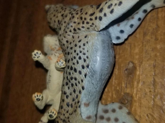 Figurine guépard et bébé Papo - photo numéro 3