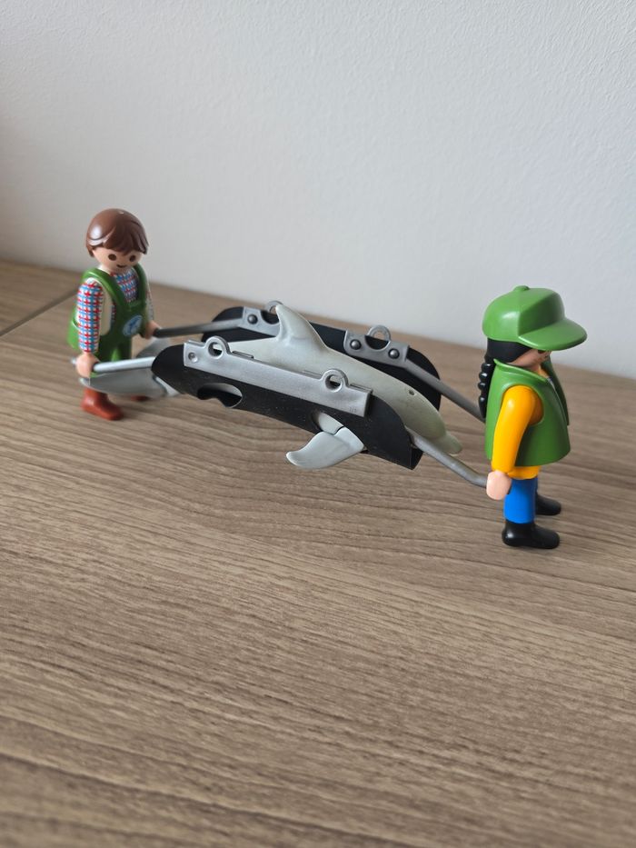Petit lot de playmobil le sauvetage du dauphin