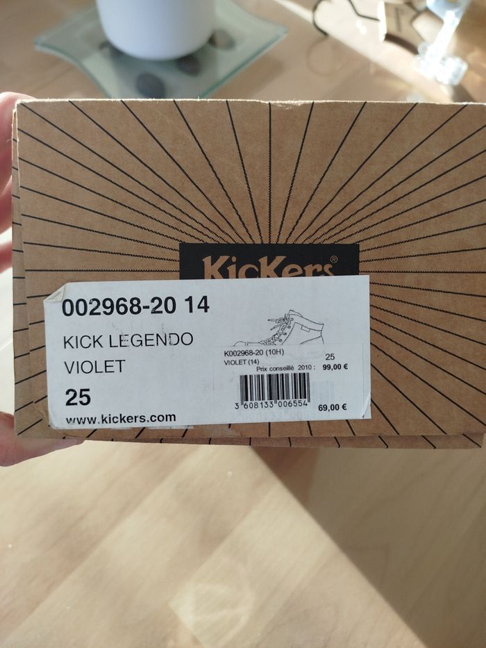 Bottines kickers pointure 25 - photo numéro 9
