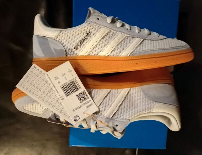Baskets Adidas Spezial bimatières - bleu clair - photo numéro 10