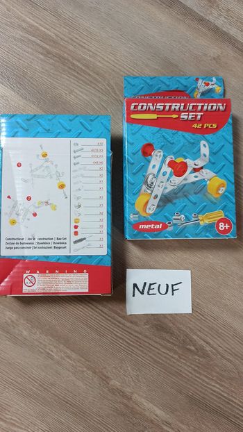 Lot de 2 jeux de construction métal