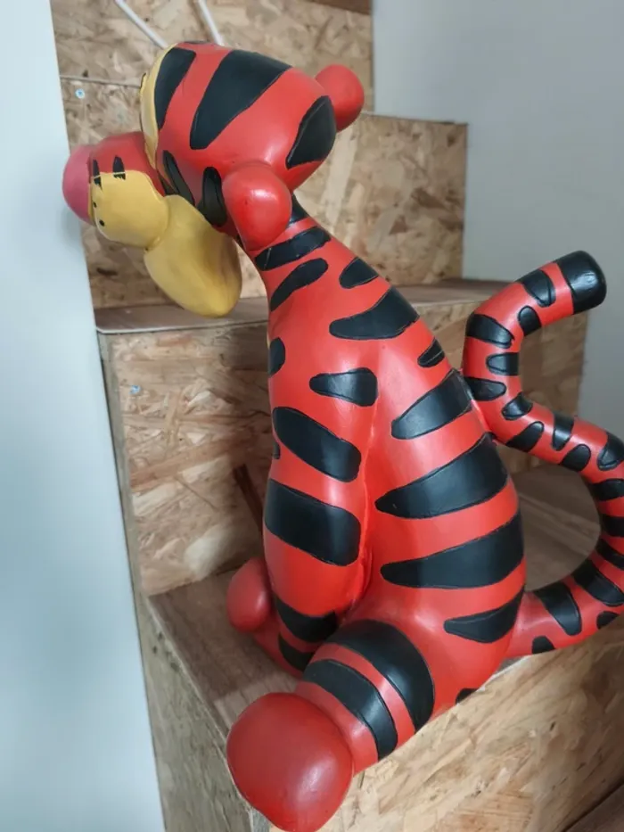 figurine vintage tigrou disney winnie the pooh - photo numéro 2
