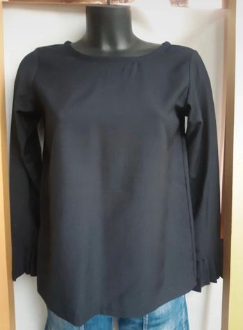By Cat haut blouse noire T.34/36 en tbe