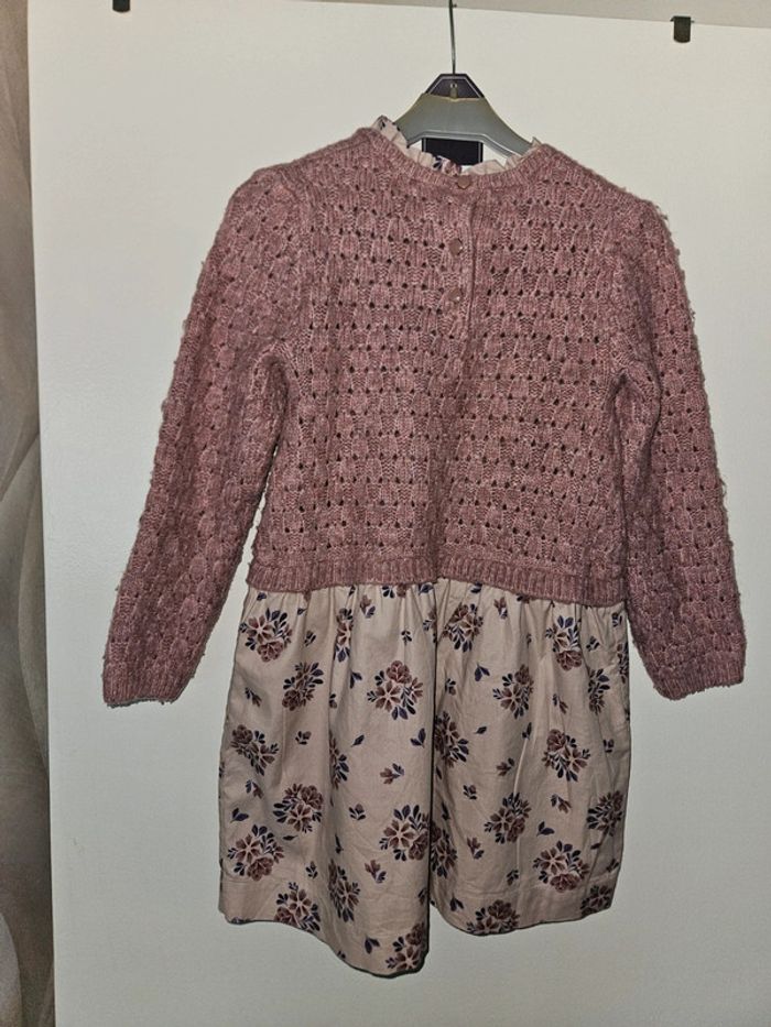 Robe sergent major fille 5 ans avec collants - photo numéro 5