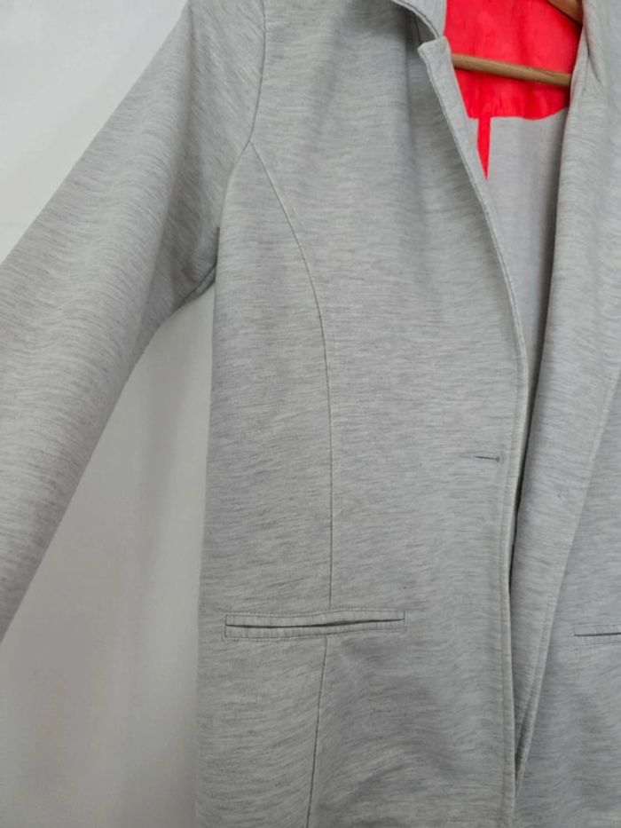 Blazer gris gemo - photo numéro 5