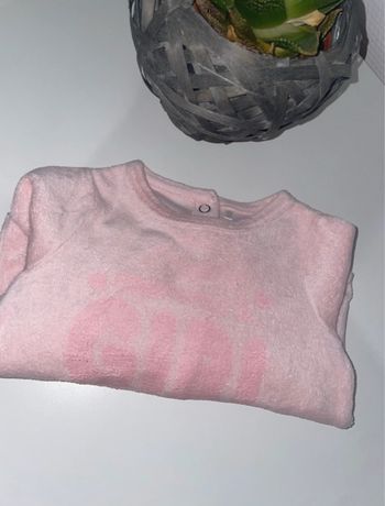 Pyjama velours dors bien - 1 mois