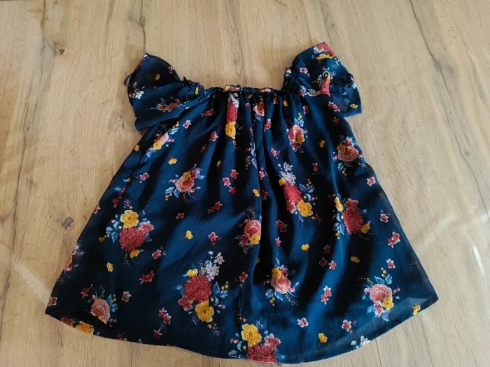 Top Pimkie fleuri épaules dénudées - T.34