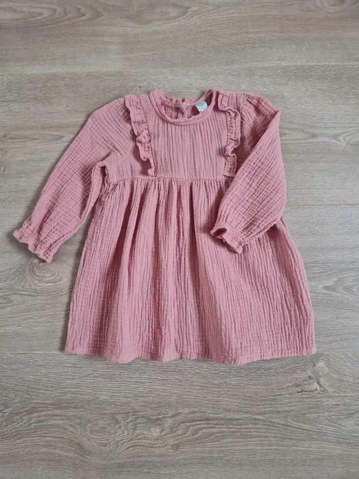 Robe en gaze de coton