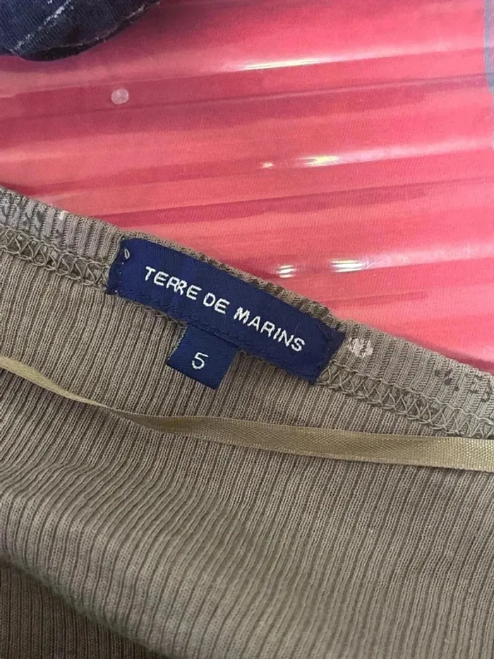 Blouse manche longue taille 5 marque terre de marins - photo numéro 4