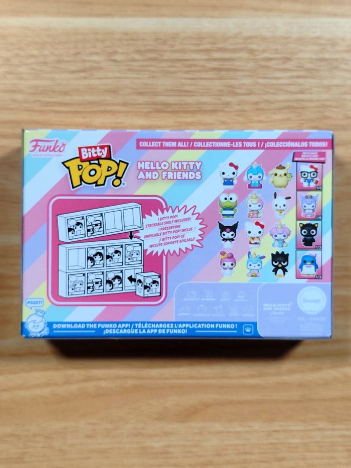 Funko Bitty Pop! Hello Kitty and Friends - Pack de 4 (Dont 1 Chase Rare) - photo numéro 7
