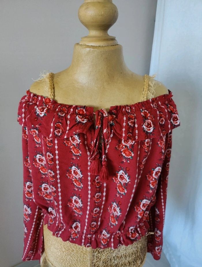 Blouse col bardot - photo numéro 2