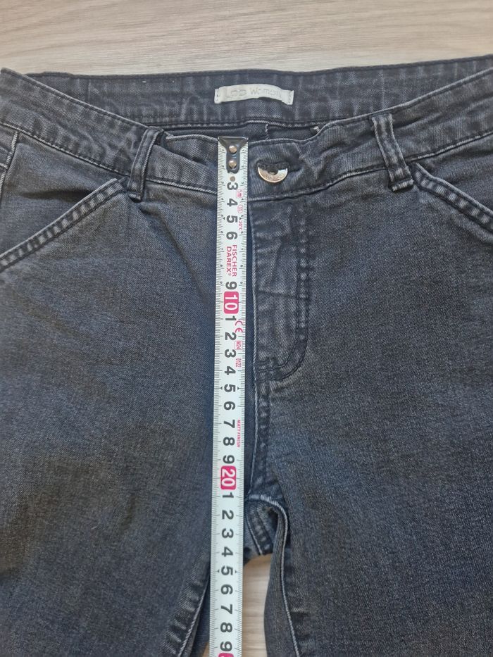 Jean femme noir LPB Woman taille 38 - photo numéro 8