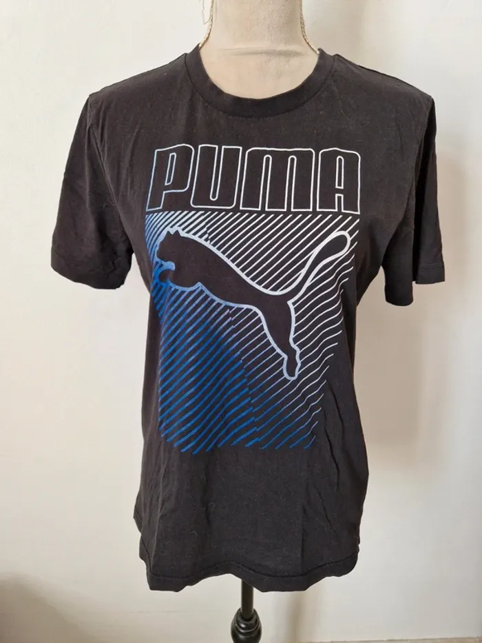 Tee shirt puma noir taille s