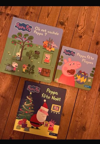 Lot livres peppa piG