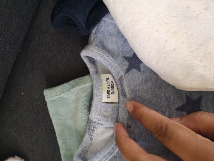 Grenouillères bebe garçon - photo numéro 5