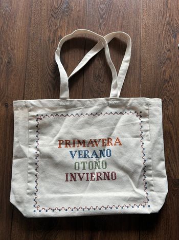 Tote bag Sézane x Lucia Vergara