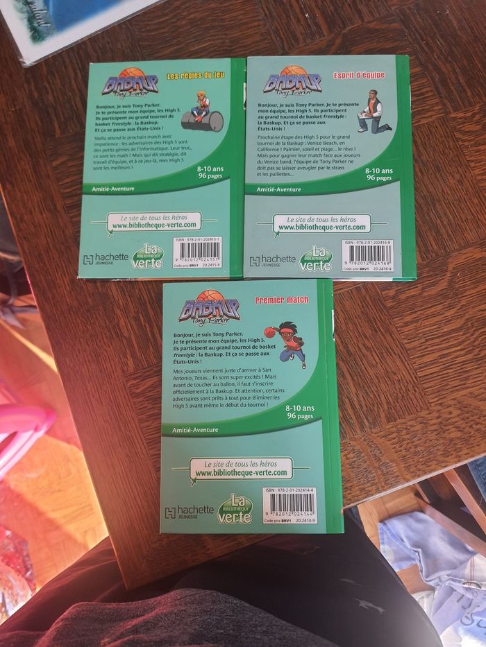 Lot de 3 livre baskup tome 1.2et3. - photo numéro 6