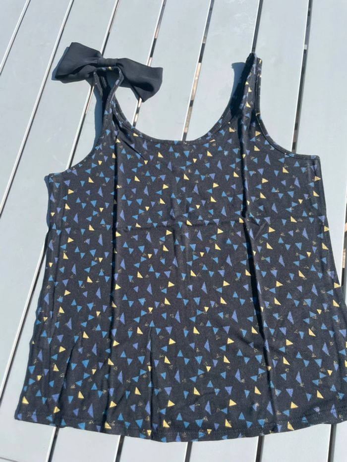Débardeur noir à motifs Promod