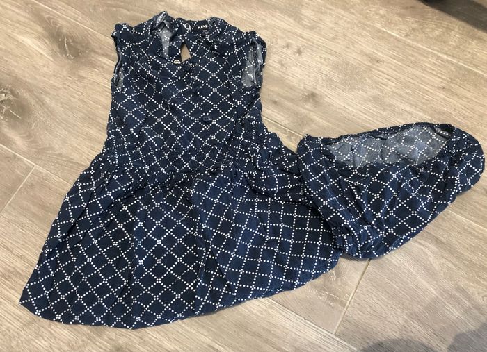 Ensemble bleu marine taille 12 mois - photo numéro 2